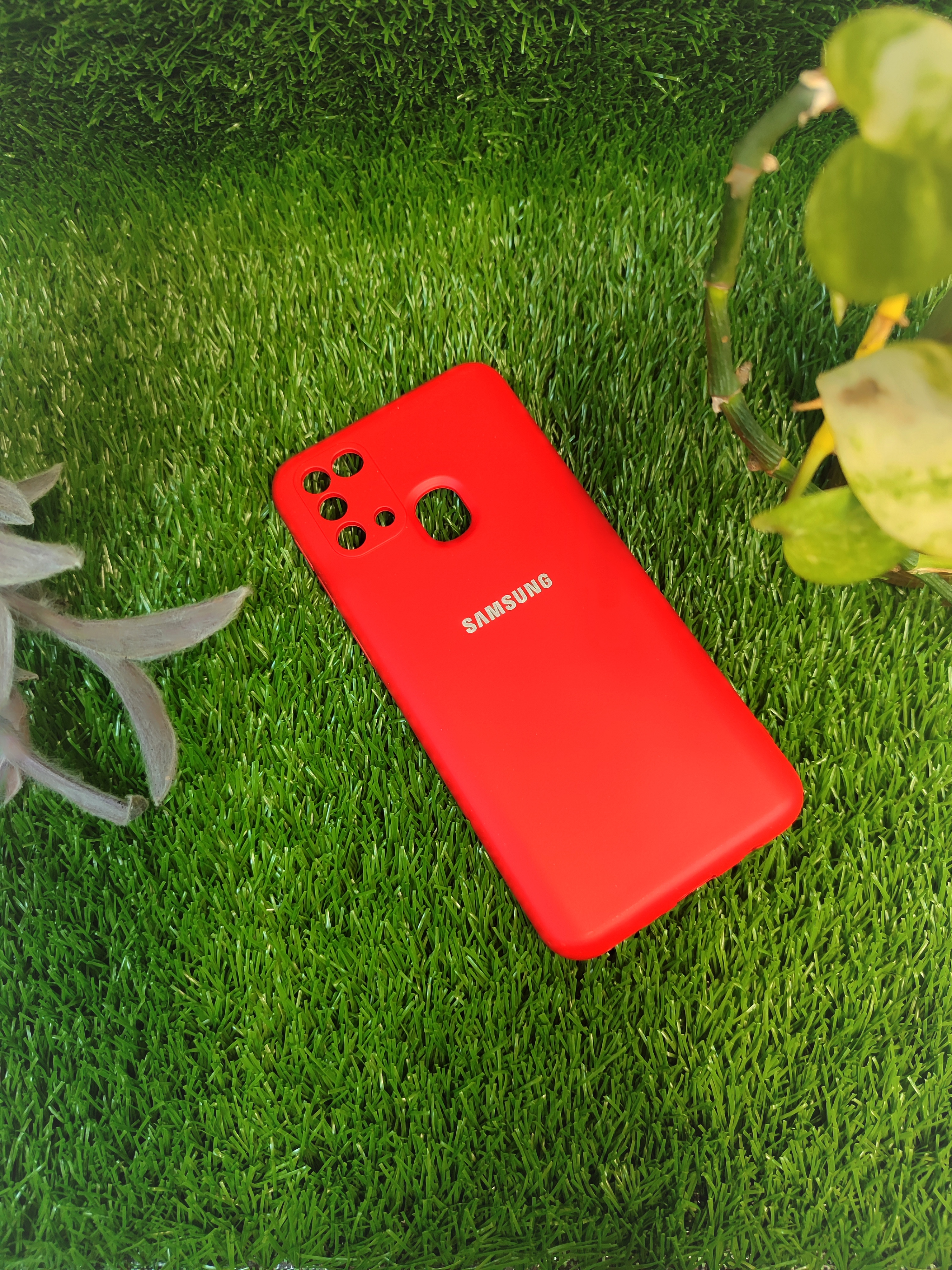 قاب Samsung  M51 قرمز