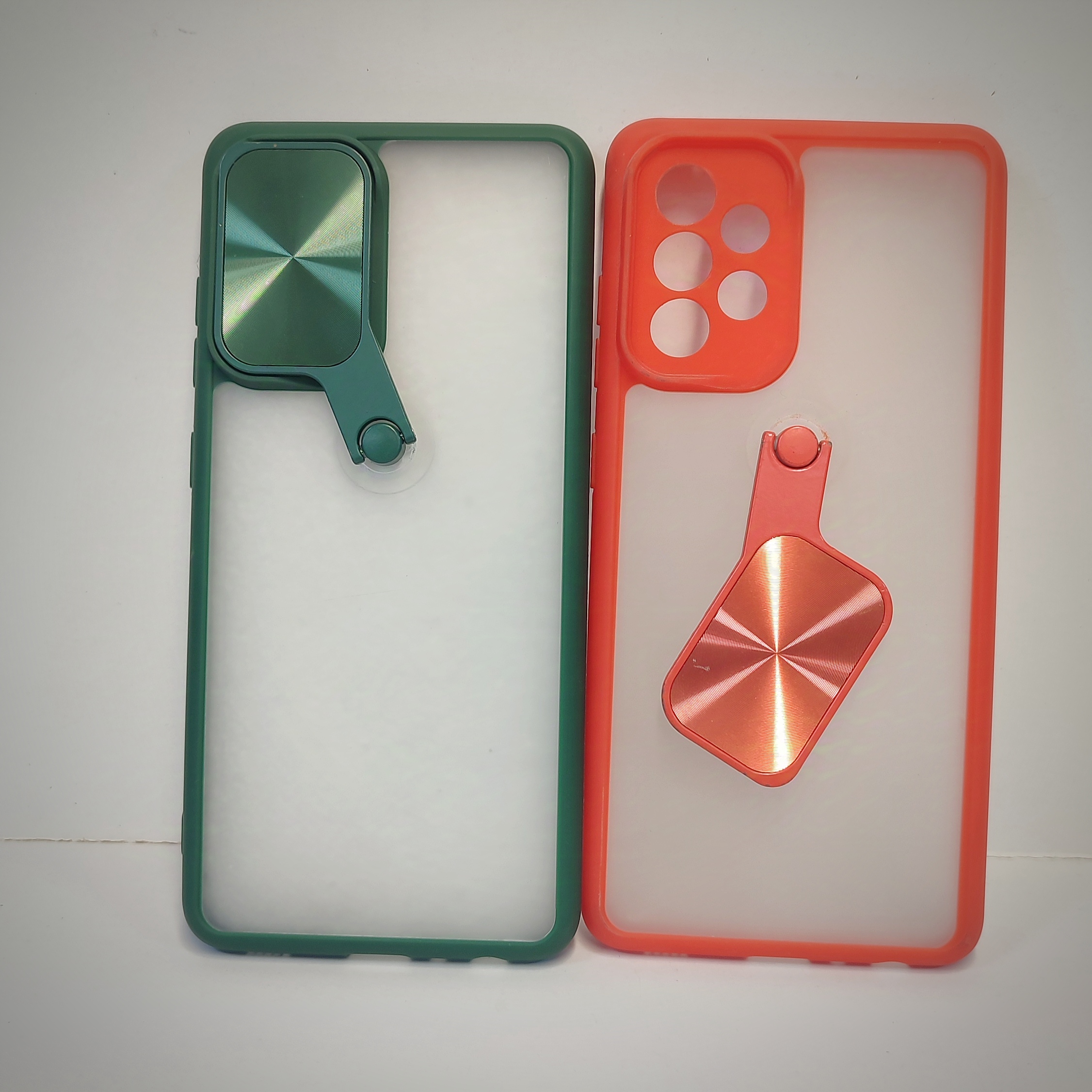 قاب  سیلیکون samsung A32 4G محافظ لنزدار