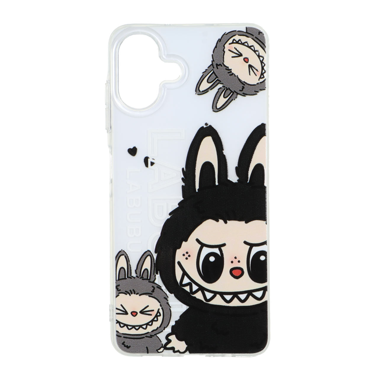 قاب پشت سخت دور ژله ای labubu لبوبو Samsung galaxy a06