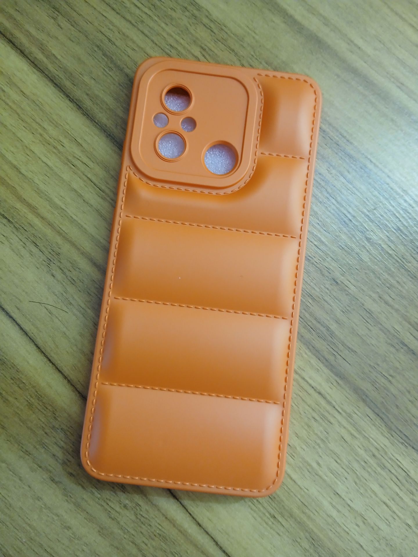 قاب پافری سامسونگ نارنجی xiaomi redmi 12c