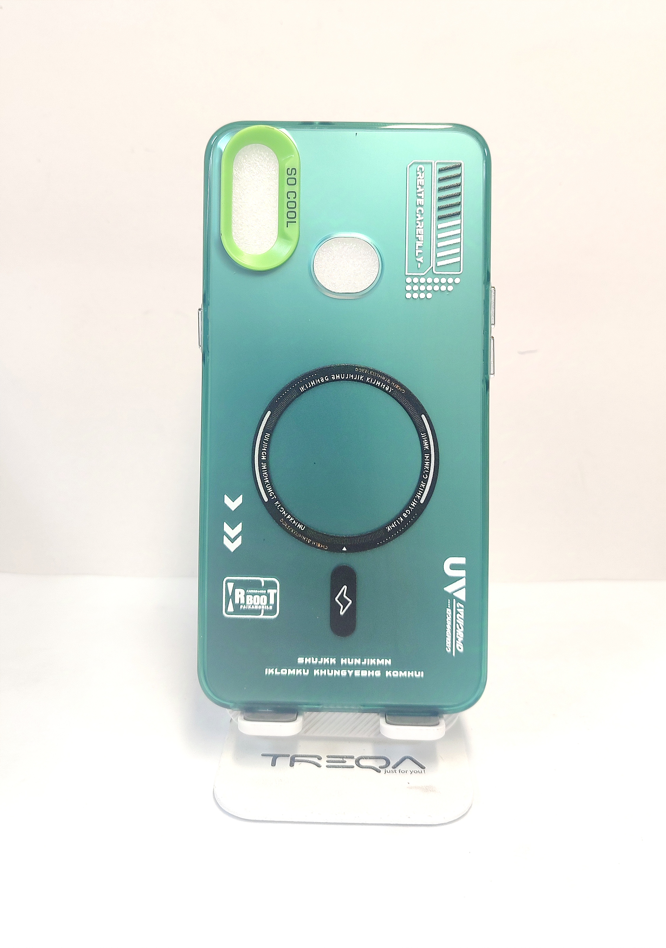 قاب. So Coolطرح مگ سیف RT مدل سامسونگ گلکسی /M11/ A۱۰s/M01s/ سبز /کد:2047