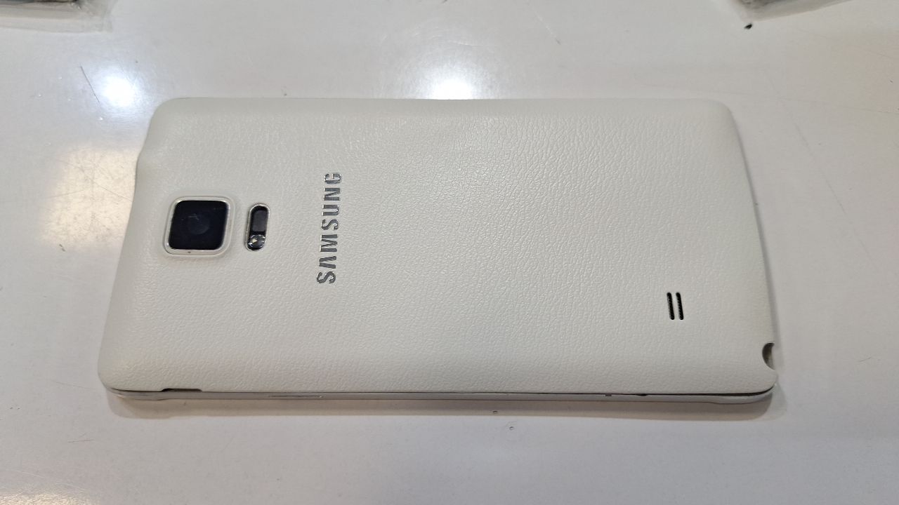درب پشت و فرم و استخوانی Samsung note 4 سفید