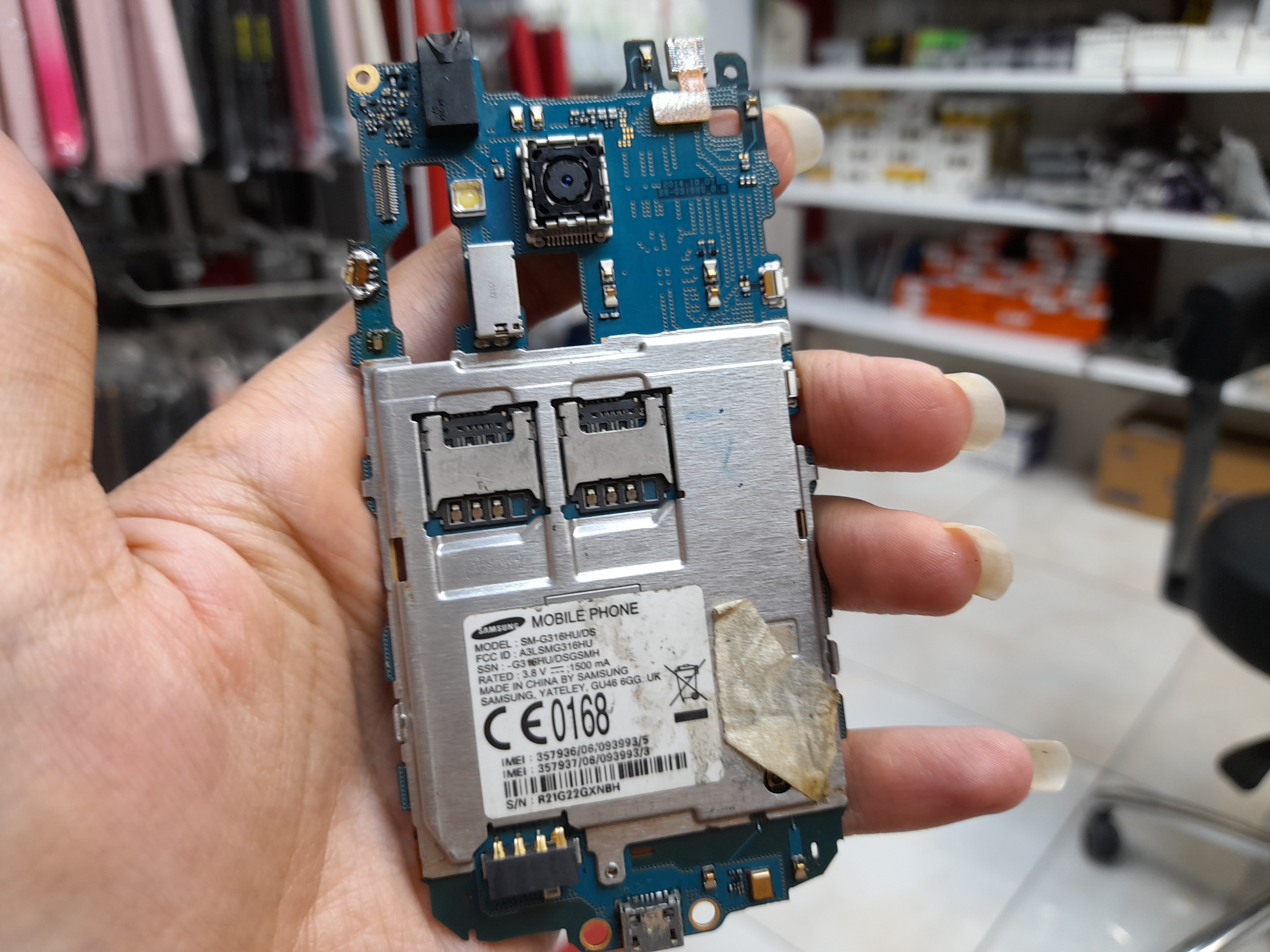 برد سامسونگ Samsung G316/sm_g316