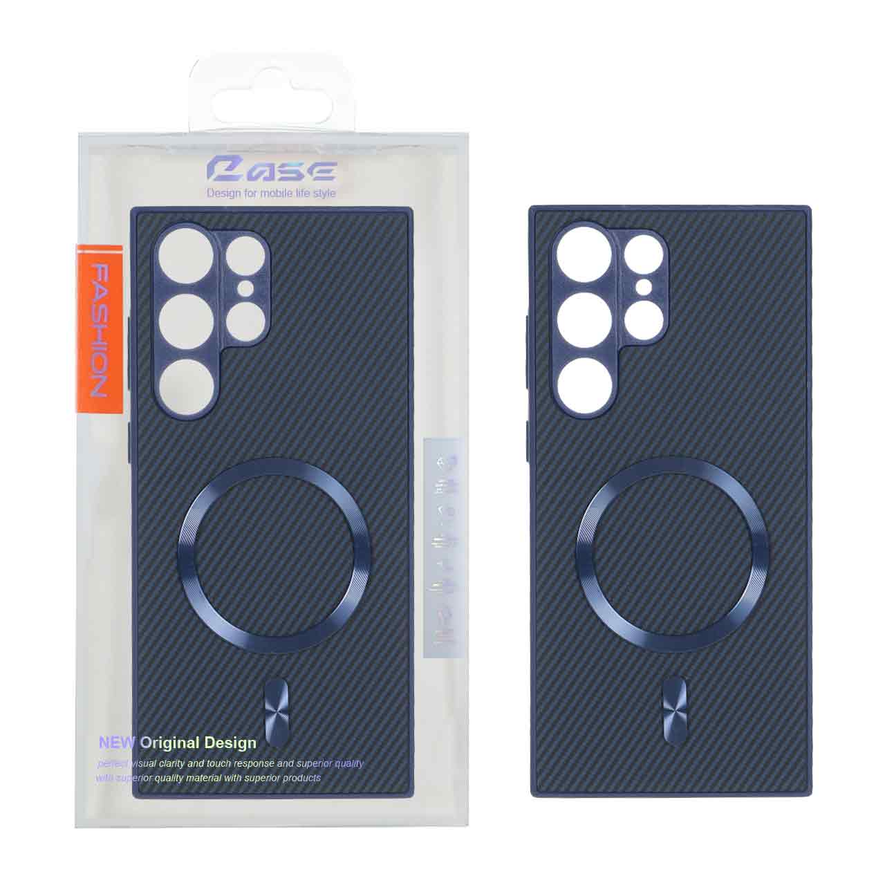 قاب هاشور سرمه ای Samsung galaxy s23 ultra