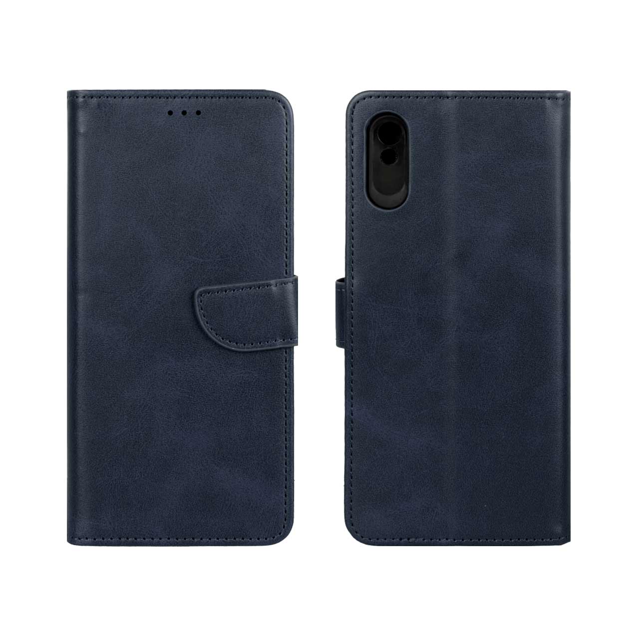 قاب کیفی مگنتی سرمه ای xiaomi redmi 9a