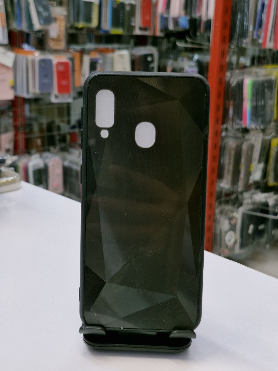 قاب سامسونگ مشکی ۳بعدی Samsung a20e