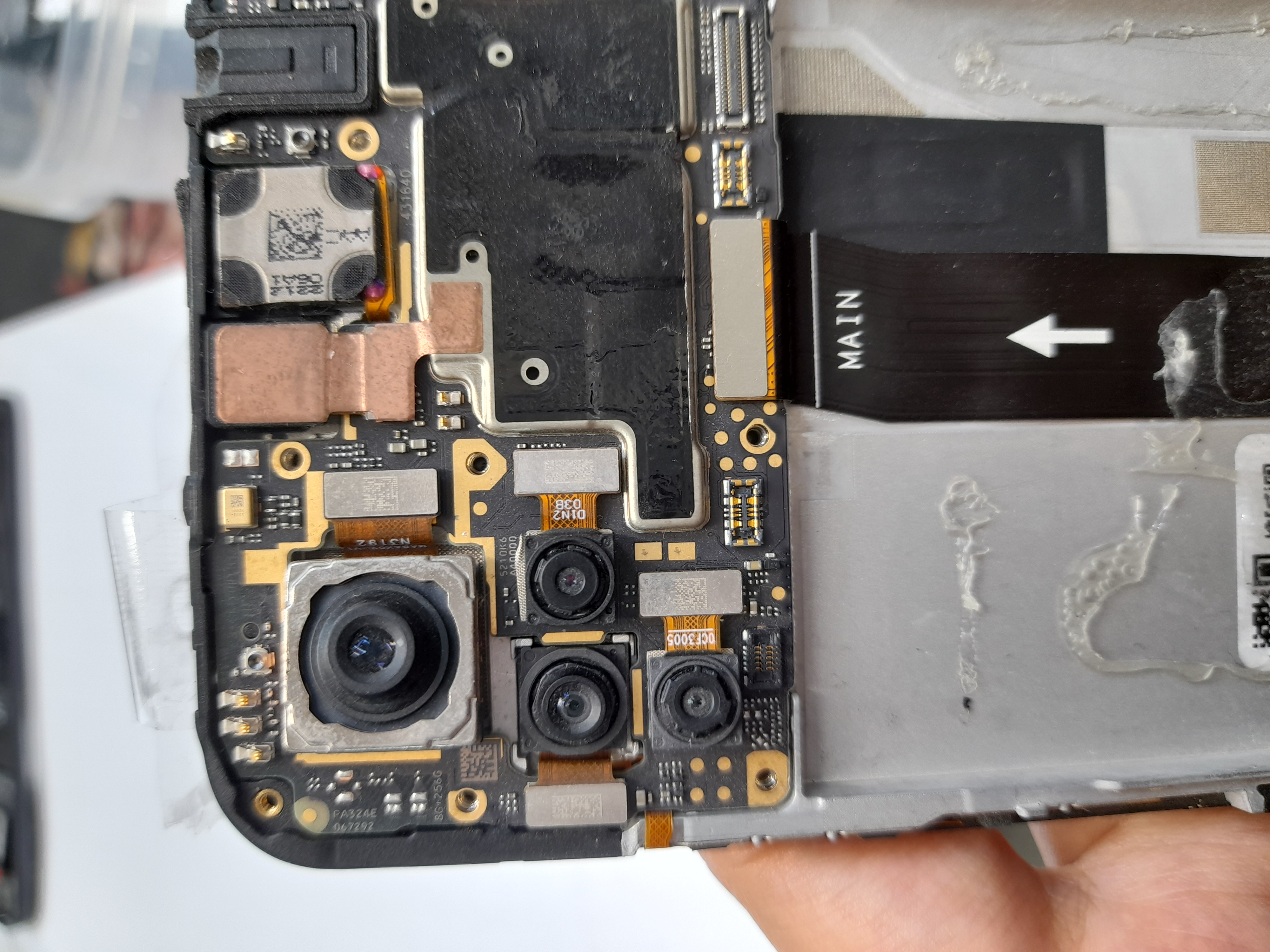 پک کامل لنز دوربین xiaomi note 12 pro