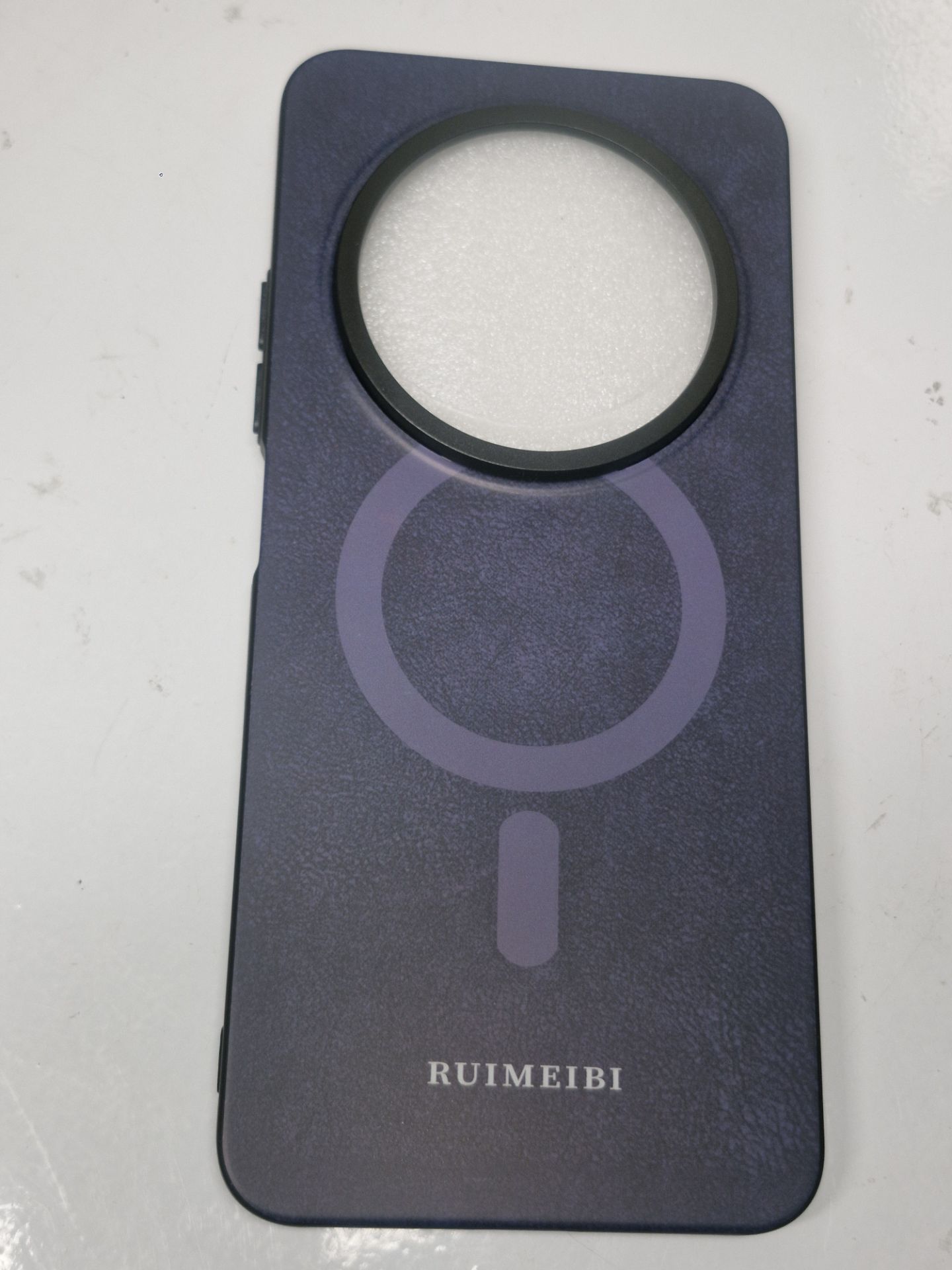 قاب طرح مگ سیف شیاومی xiaomi /14c/c75 سرمه ای