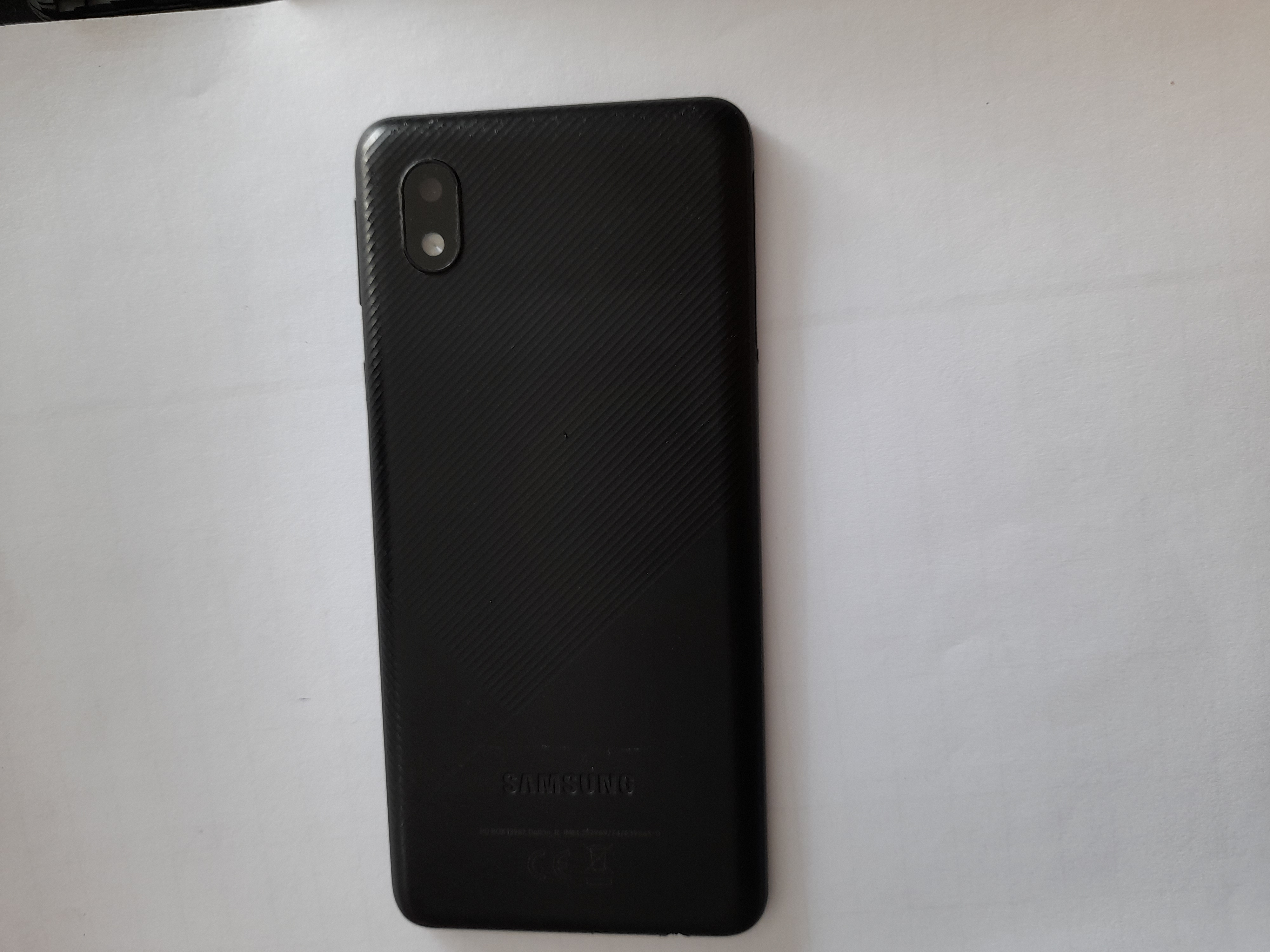 درب پشت مشکی Samsung a01 core