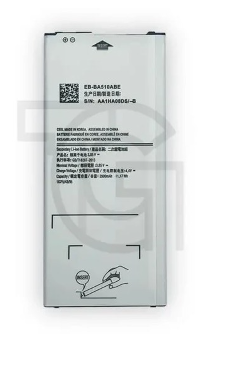 باتری استوک اصلی روکار سامسونگ samsung a510