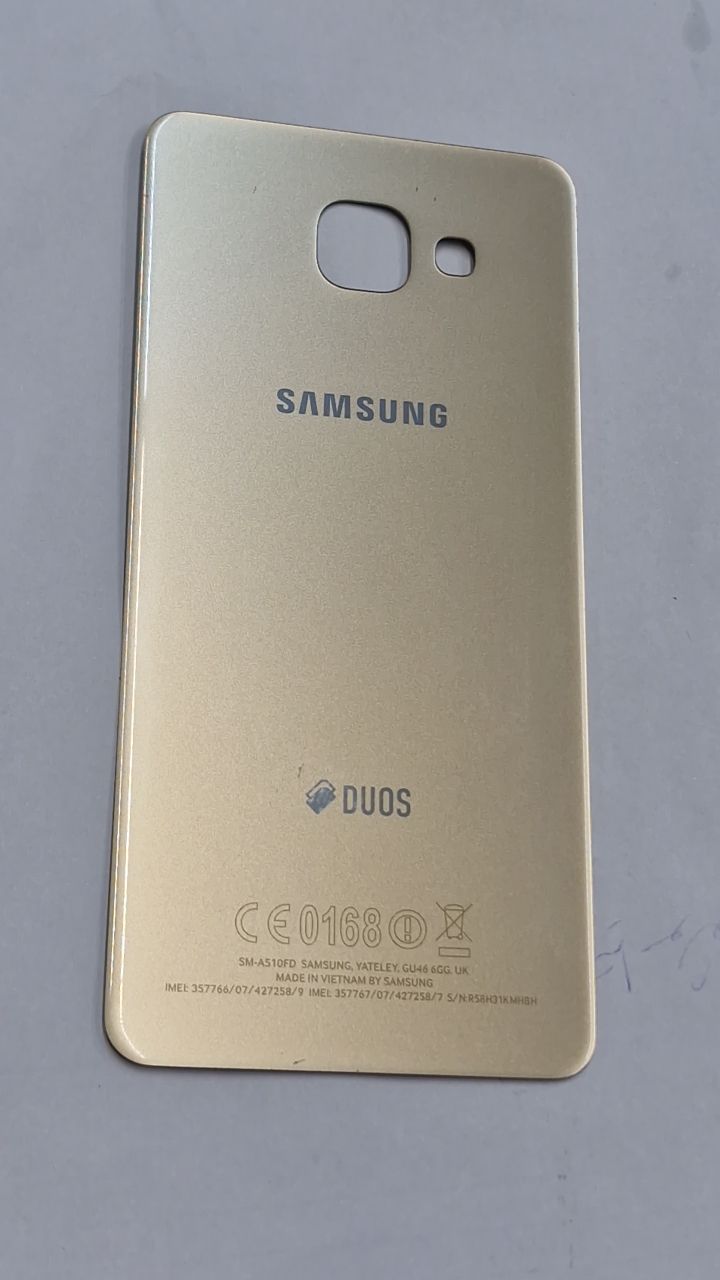 درب پشت طلایی سامسونگ a510 اصلیsamsung a510