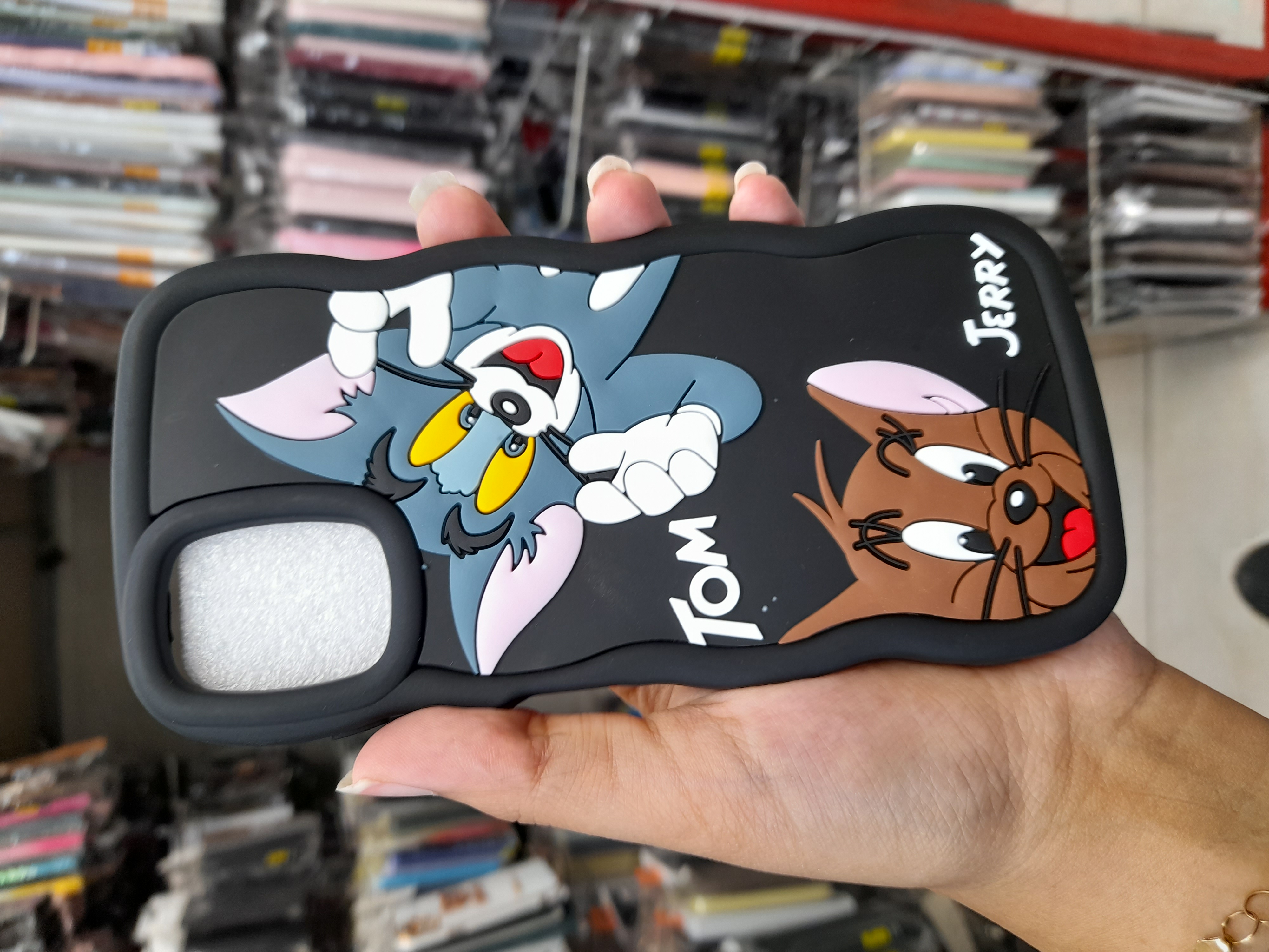 قاب سولید عروسکی tom jerryفانتزی Samsung galaxy a06