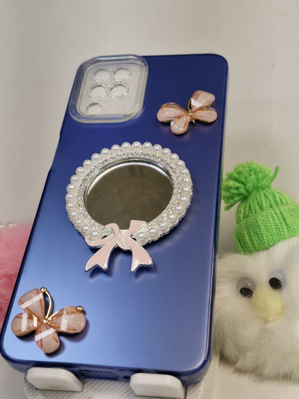 قاب طرح آینه samsung A12 /قاب فانتزی سامسونگ m12/f12