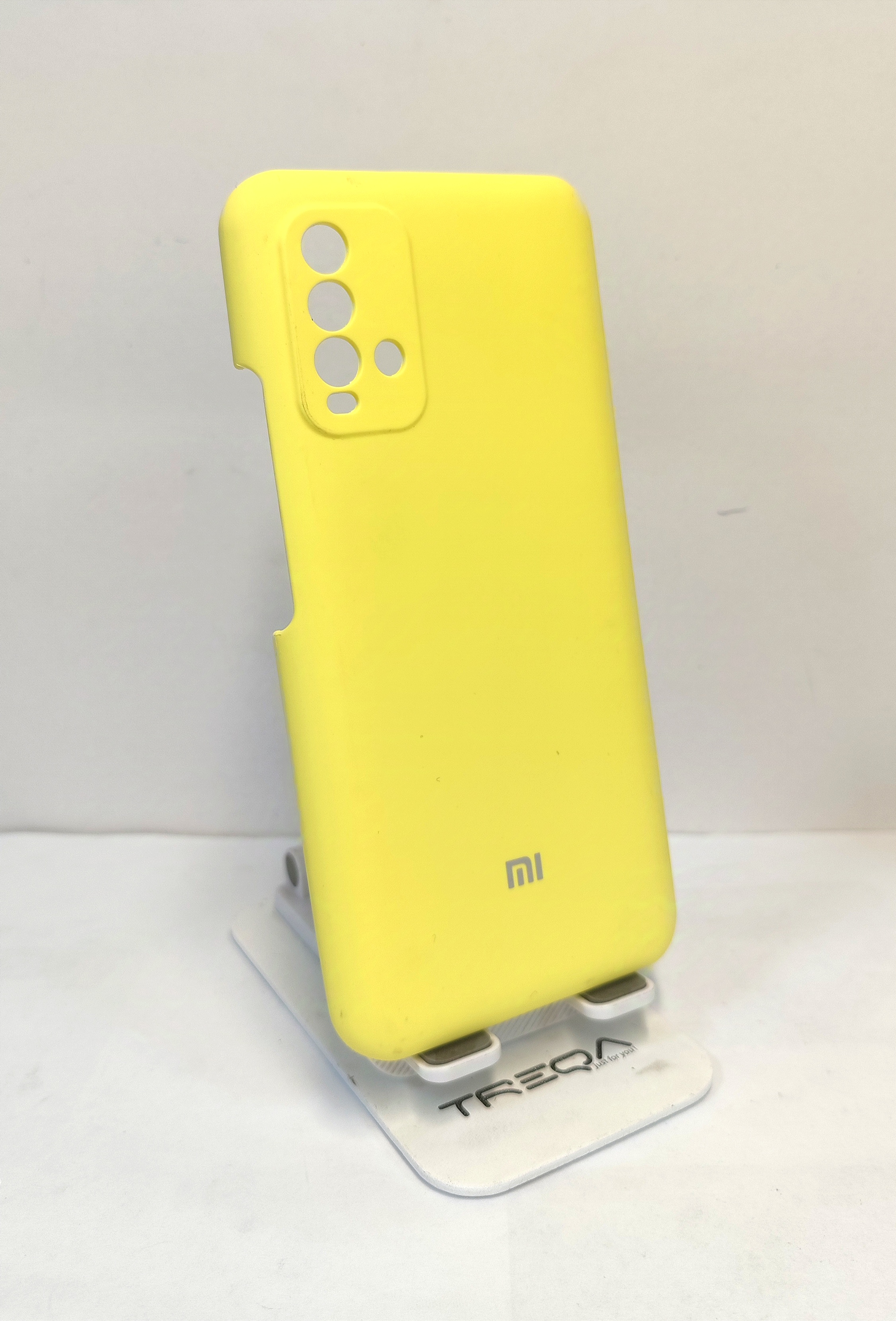 قاب سیلیکون محافظ لنزدار  مدل شیائومی  Redmi T۹ زرد